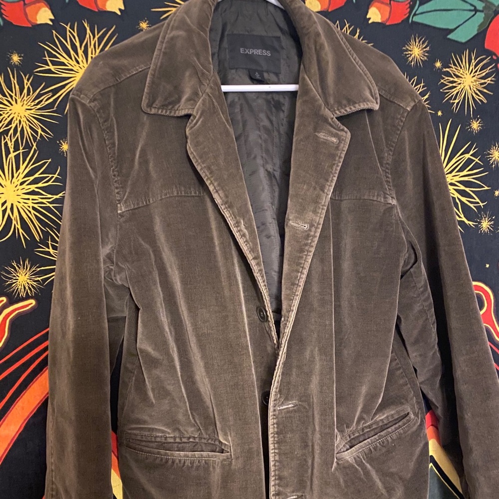 Men’sExpress brand button up jacket medium
